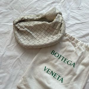 White mini Jodi bag! Bottega veneta. Worn condition